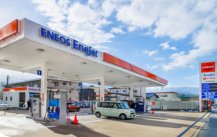 写真：桧原SS外観